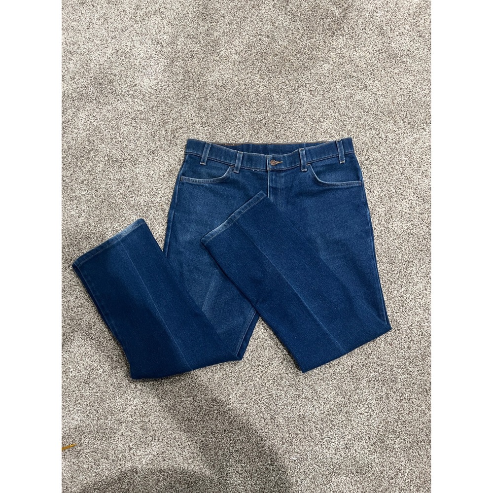 Vintage 90s Levis 547‎ Jeans Mens 36x30 Dark Wash Straight Leg 40547-2317